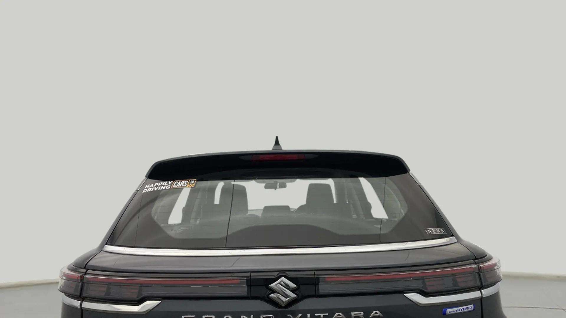 Rear view of a Maruti Suzuki Grand Vitara