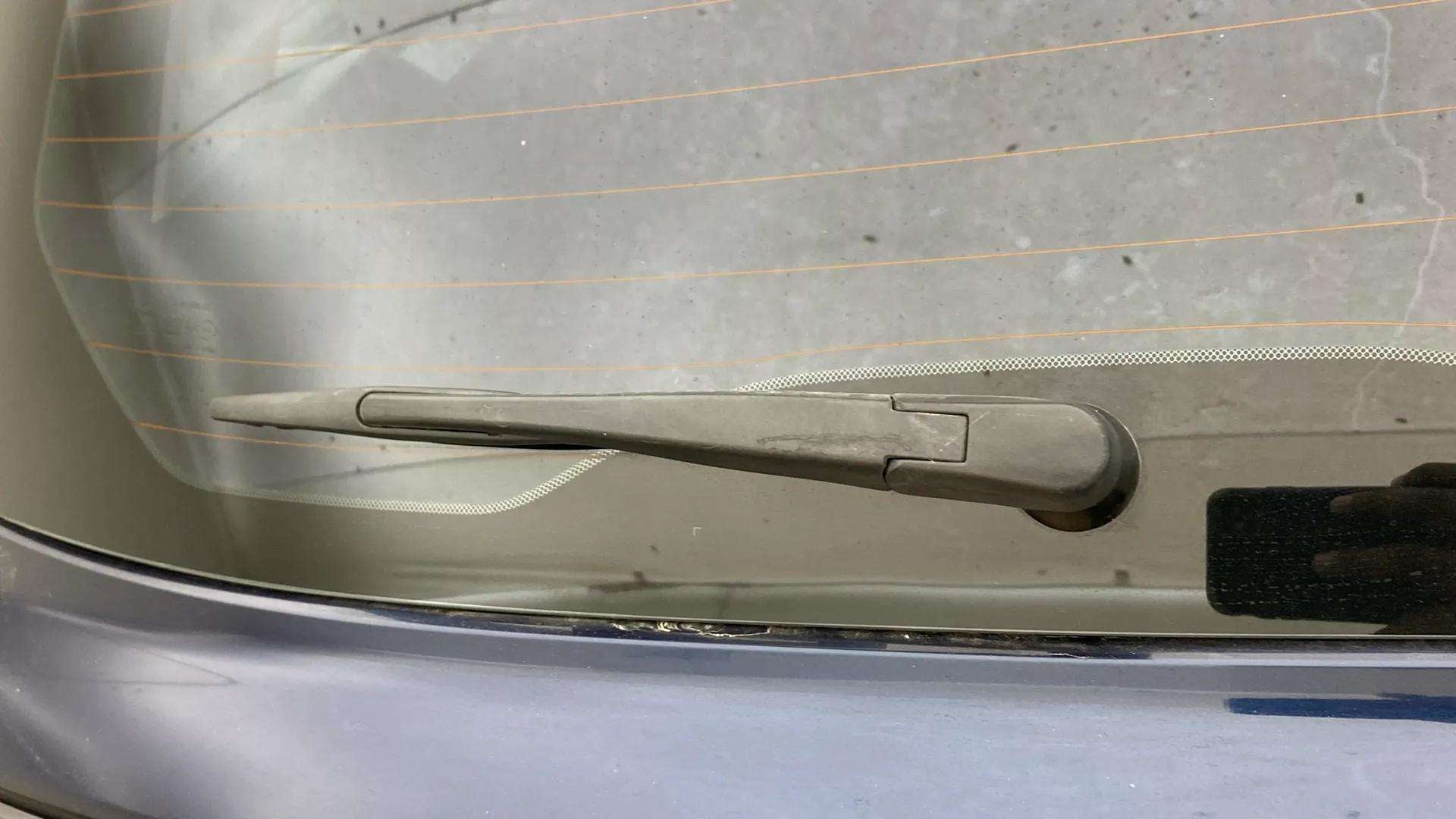 Rear wiper of a Maruti Suzuki Grand Vitara