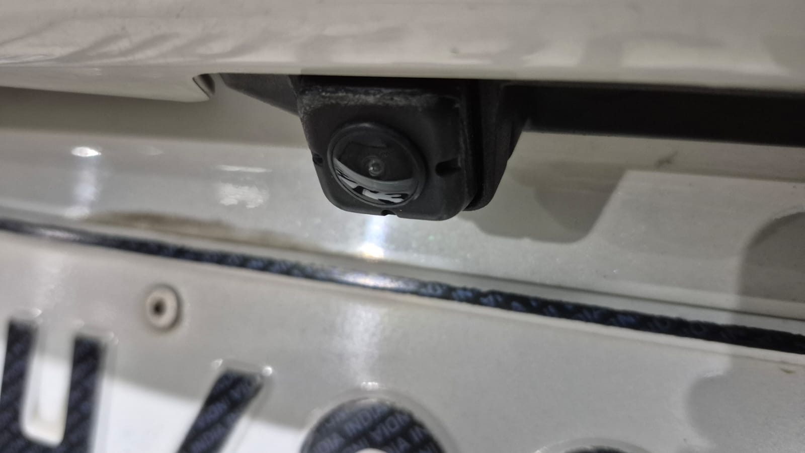 Rear camera close-up of a Maruti Suzuki Grand Vitara