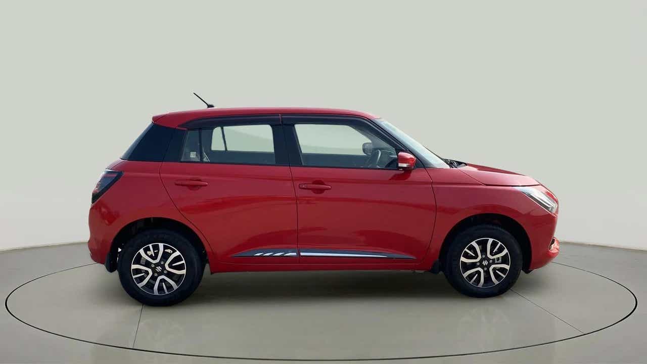 Side view of a Maruti Suzuki Swift