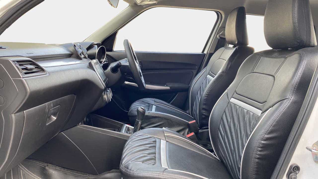 Interior view of a Maruti Suzuki Swift 2021 - 2023