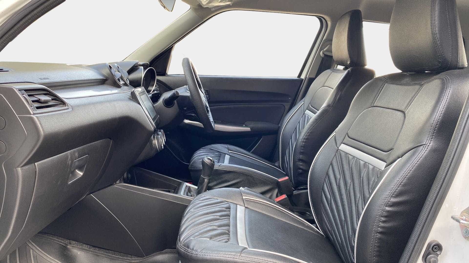Interior view of a Maruti Suzuki Swift 2021 - 2023