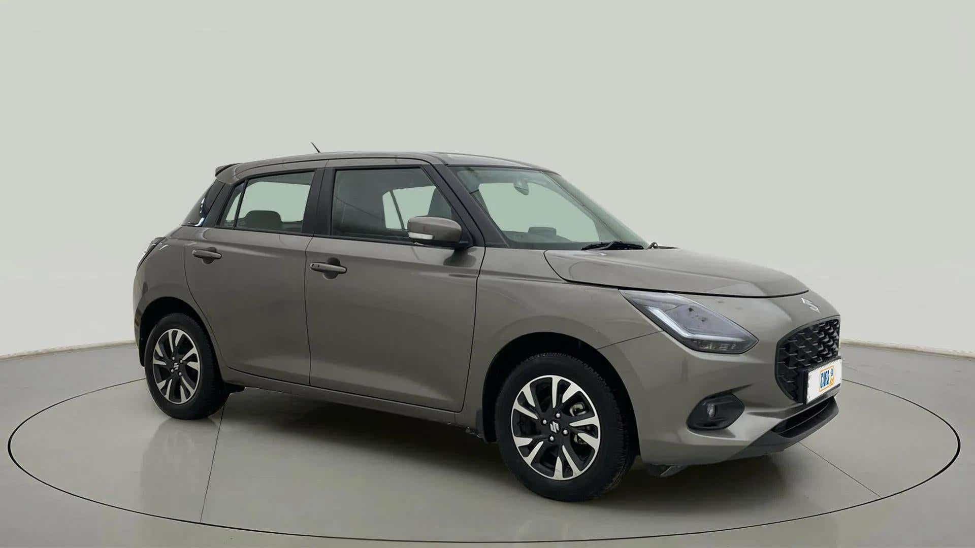 Front three-quarter view of a Maruti Suzuki Swift