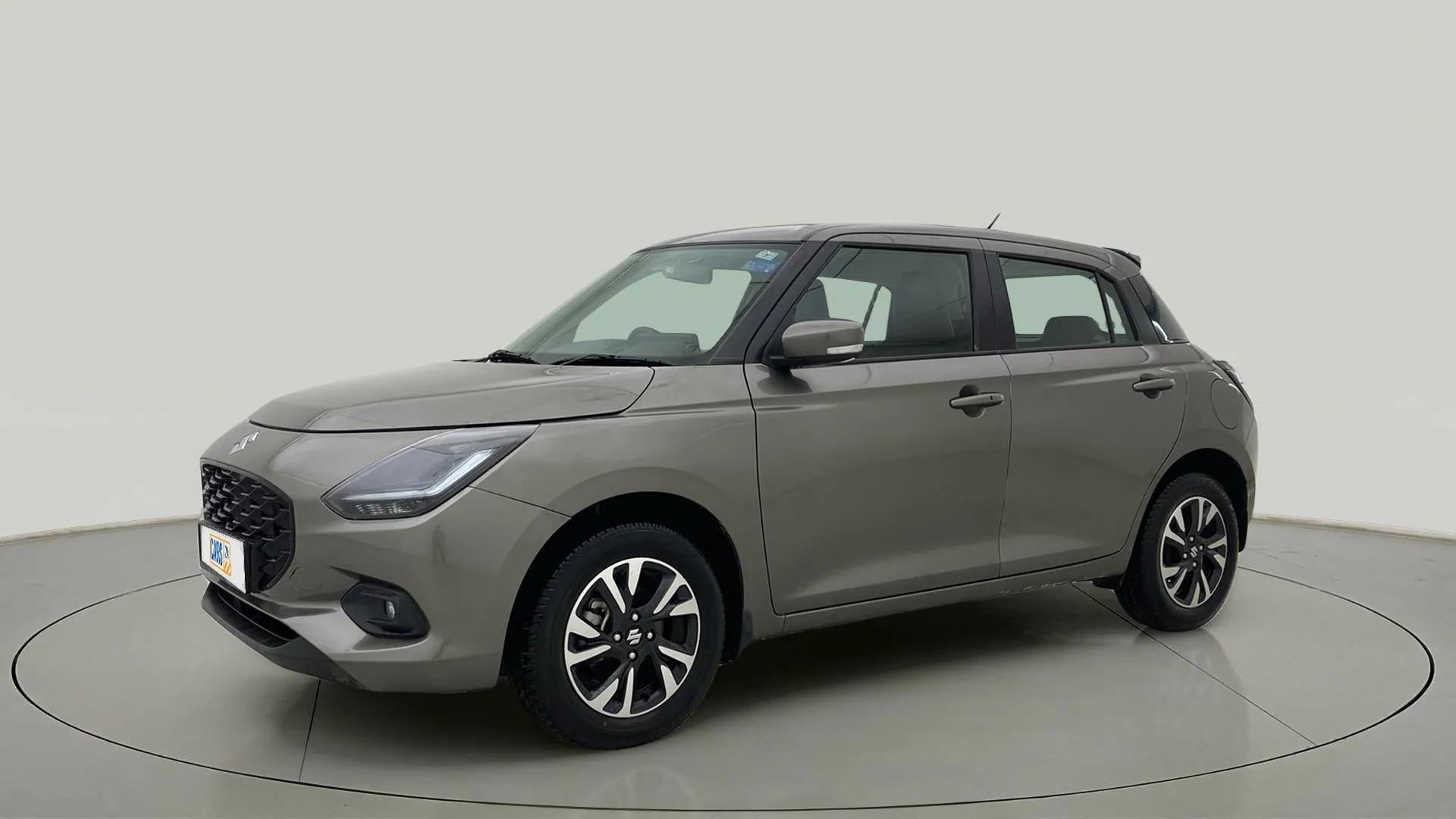 Front three-quarter view of a Maruti Suzuki Swift