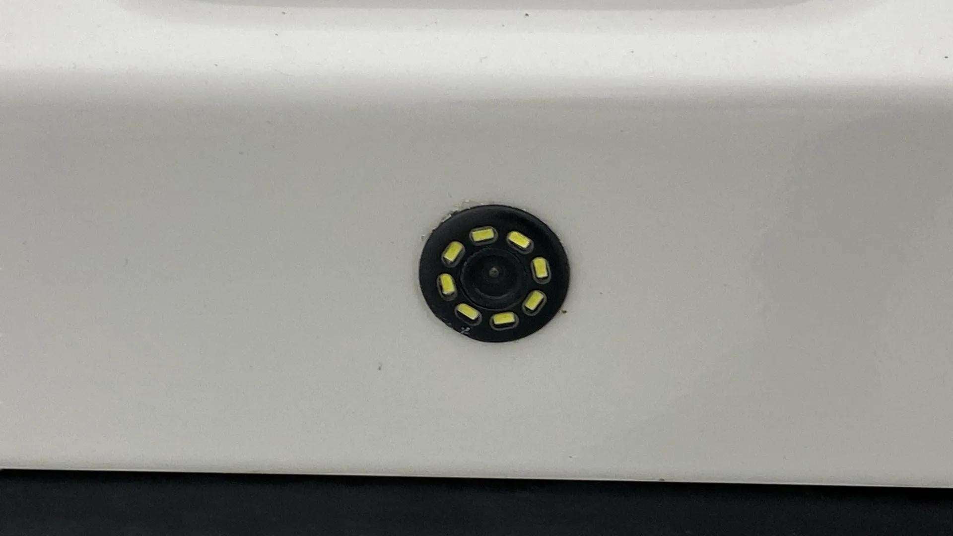 Close-up of a rear camera on a Maruti Suzuki Swift