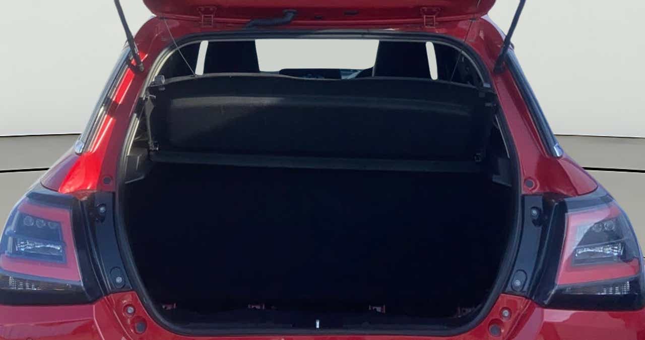 Boot space view of a Maruti Suzuki Swift