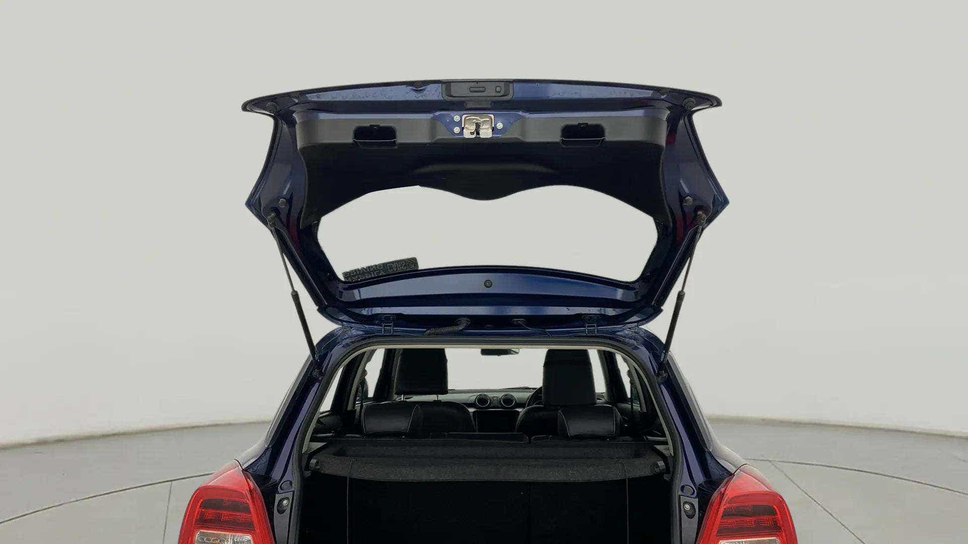Boot space view of a Maruti Suzuki Swift