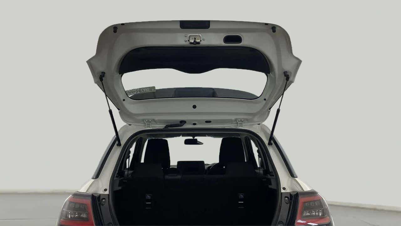 Boot view of a Maruti Suzuki Swift