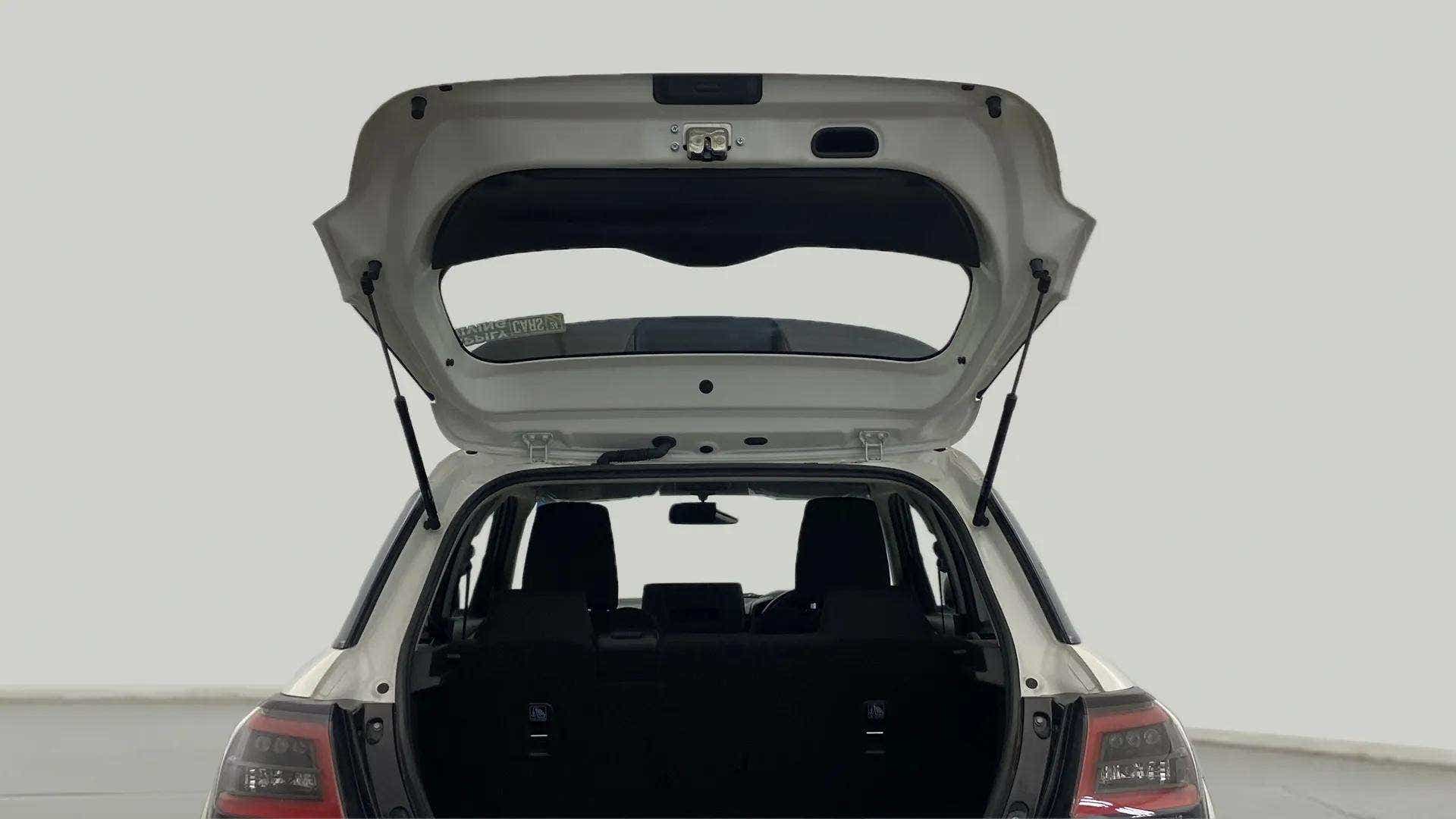 Boot view of a Maruti Suzuki Swift
