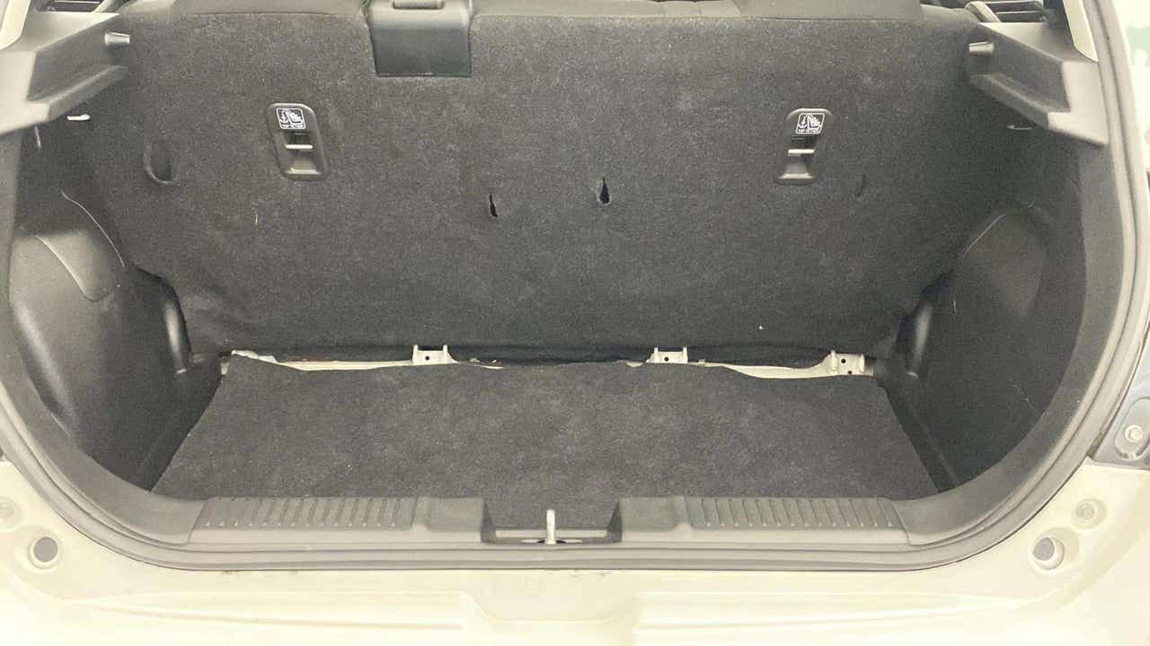 Boot space view of a Maruti Suzuki Swift