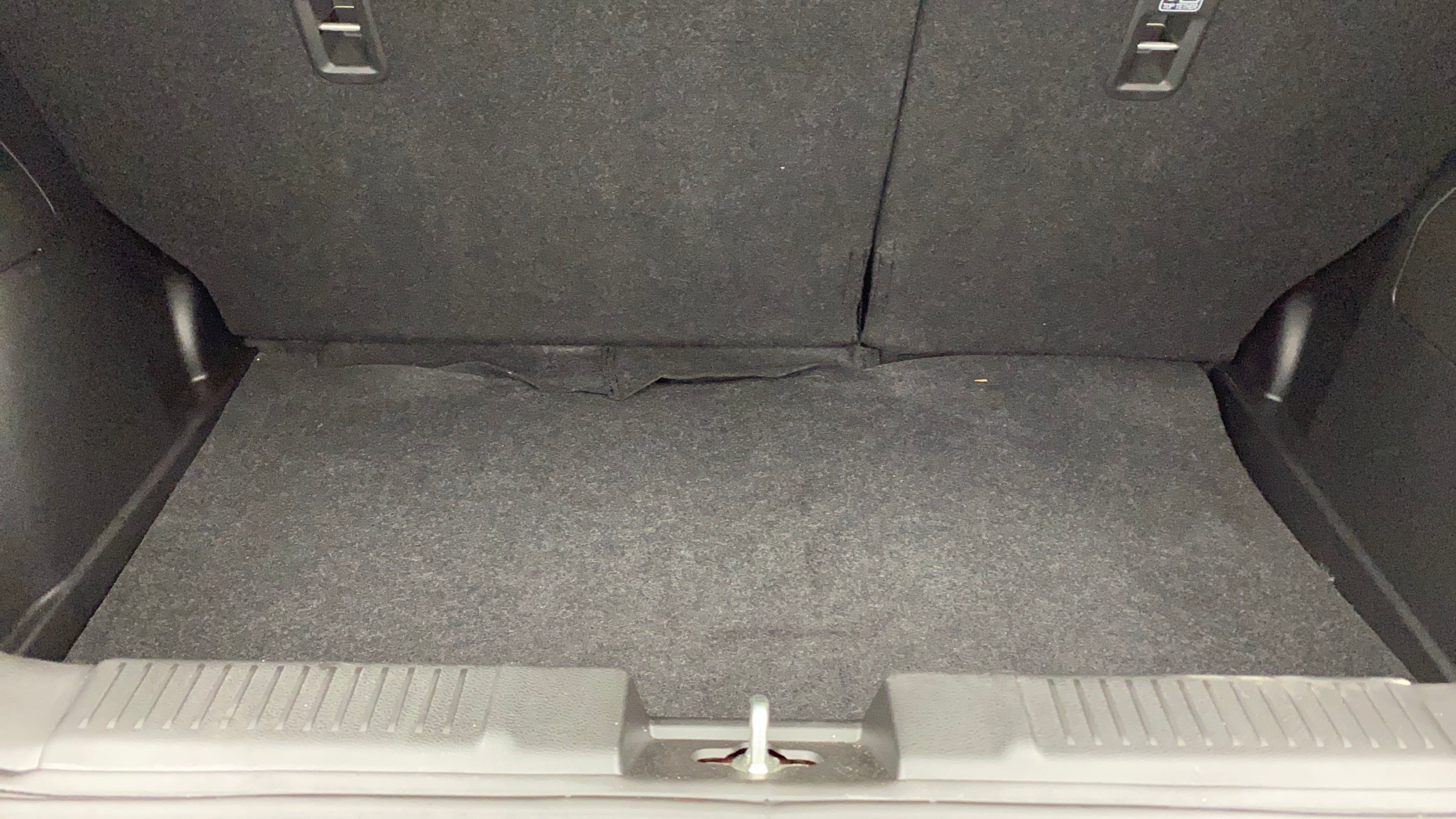 Boot space area of a Maruti Suzuki Swift