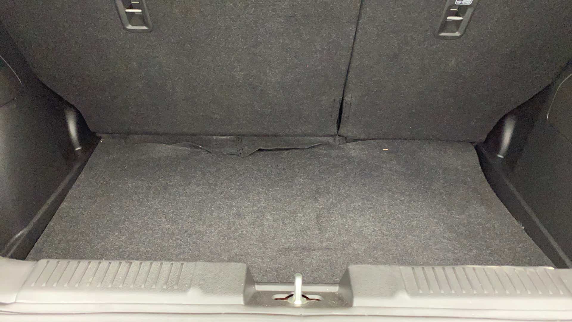 Boot space area of a Maruti Suzuki Swift