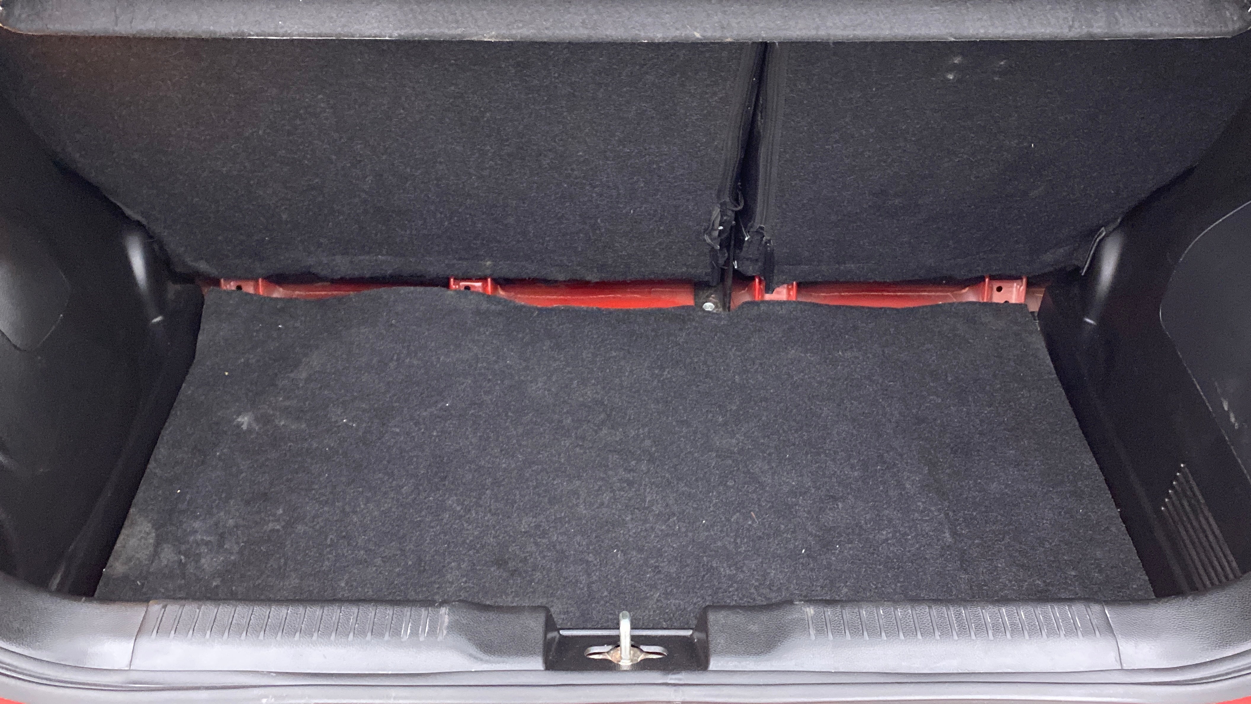 Boot space area of a Maruti Suzuki Swift 2021 - 2023