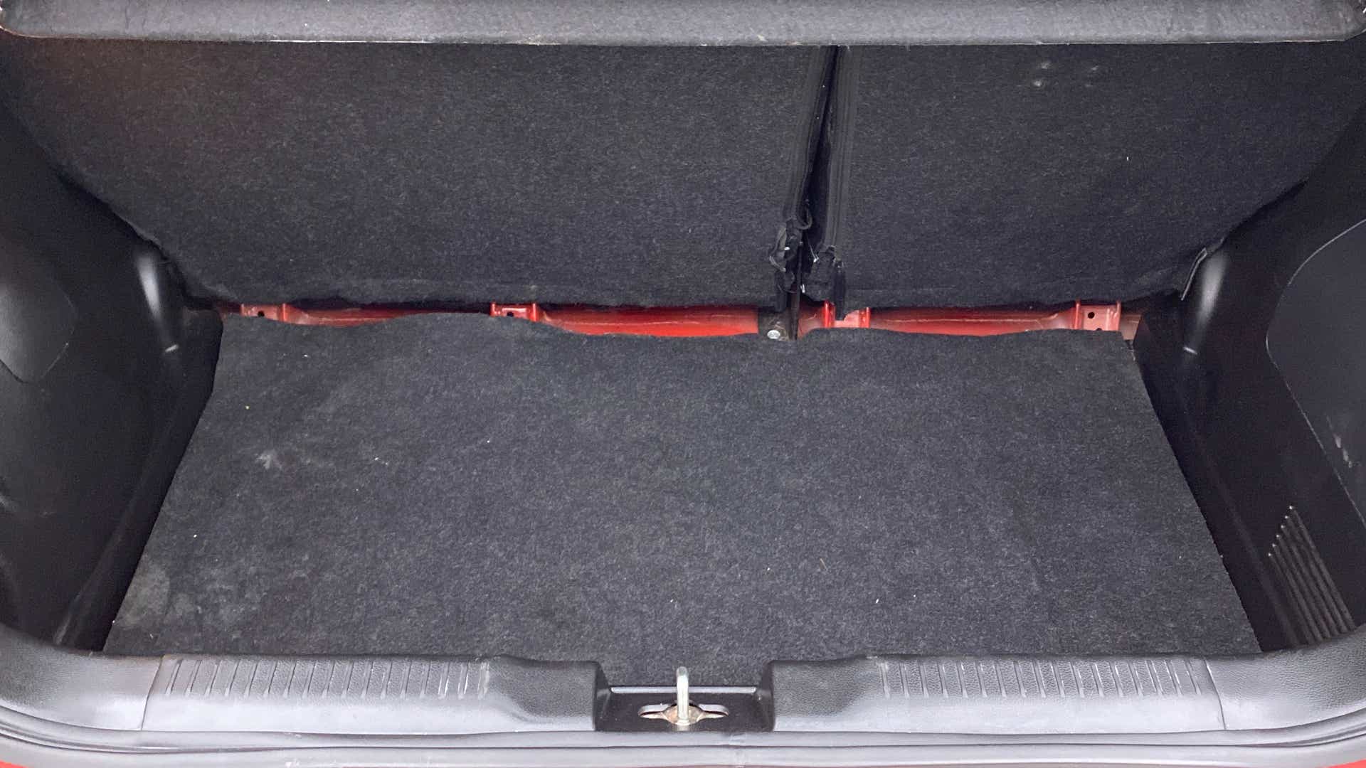 Boot space area of a Maruti Suzuki Swift 2021 - 2023