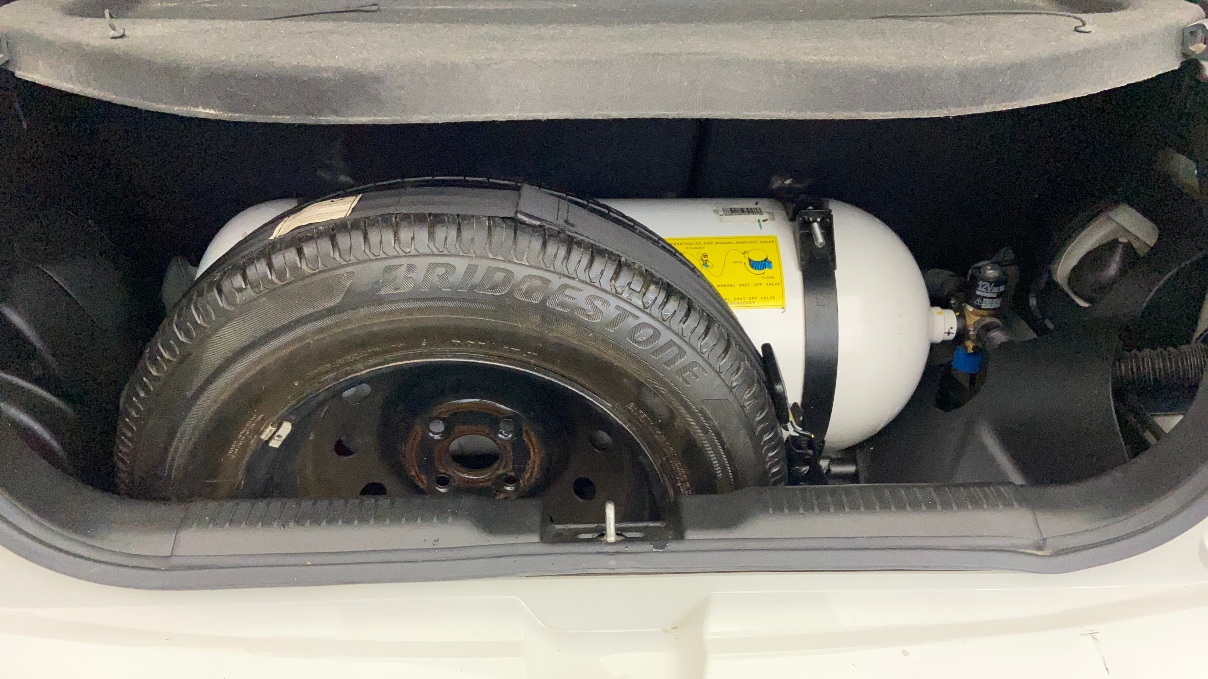 Boot view of a Maruti Suzuki Swift