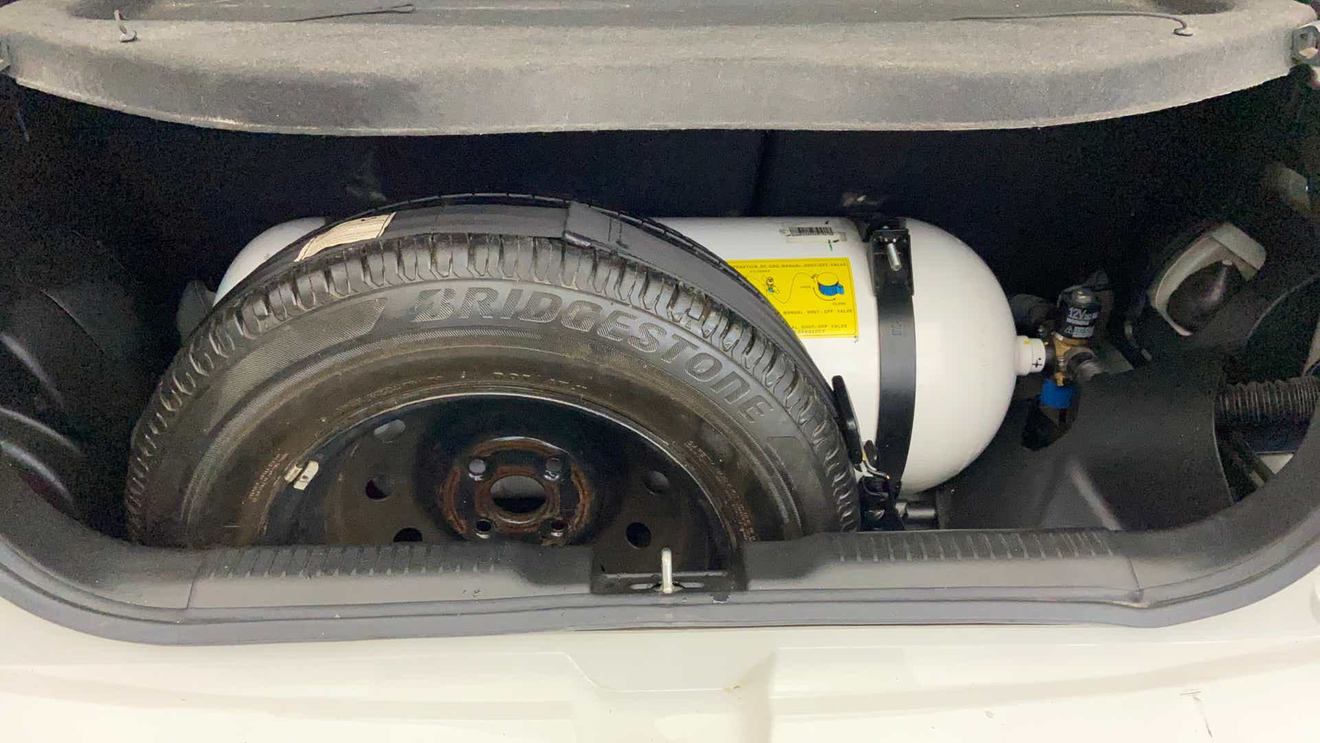 Boot view of a Maruti Suzuki Swift