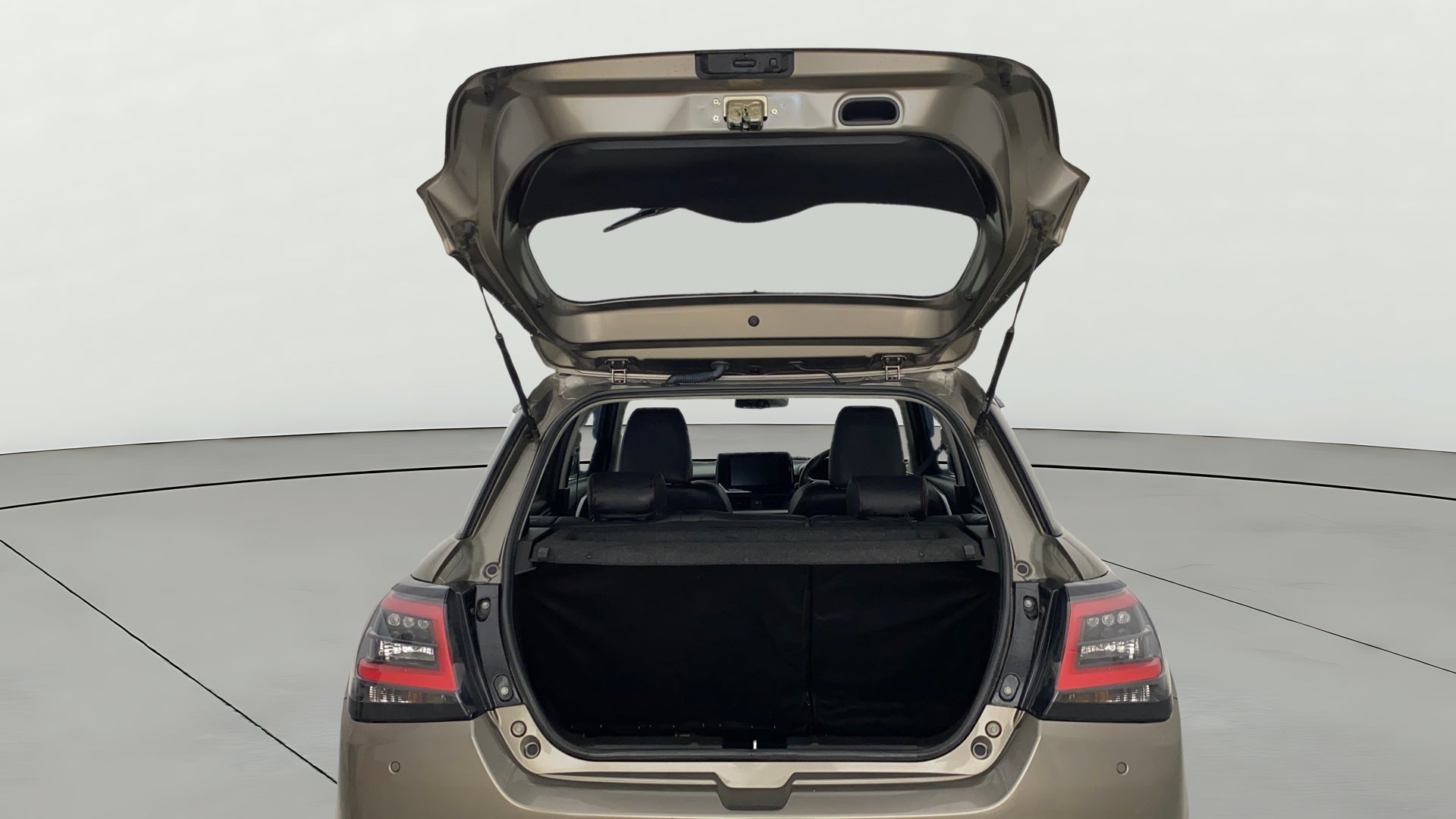 Boot area view of a Maruti Suzuki Swift