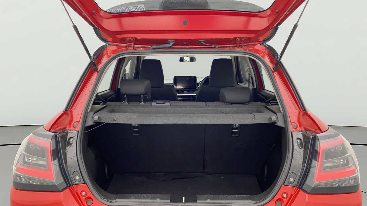 Boot area view of a Maruti Suzuki Swift