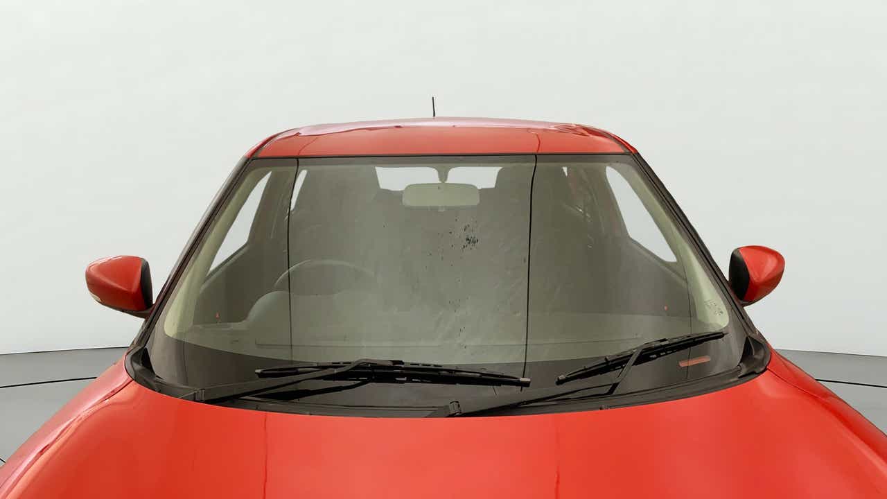 Front windshield view of a Maruti Suzuki Swift 2021 - 2023