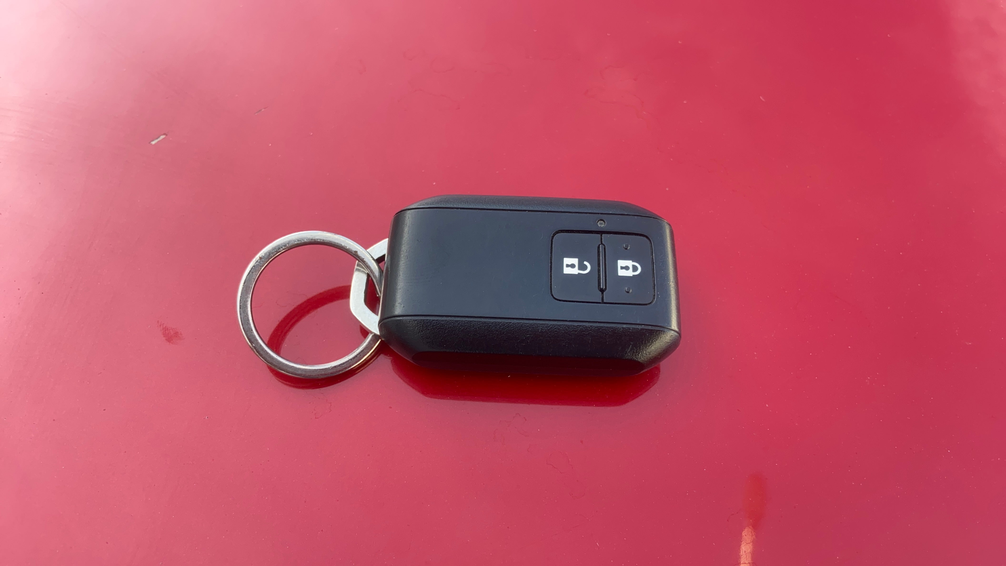 Key fob on a Maruti Suzuki Swift