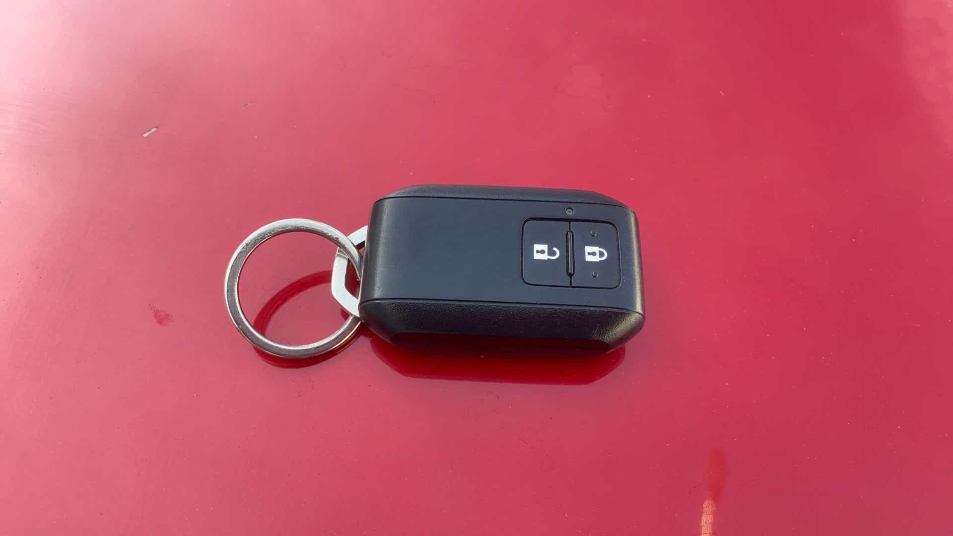 Key fob on a Maruti Suzuki Swift
