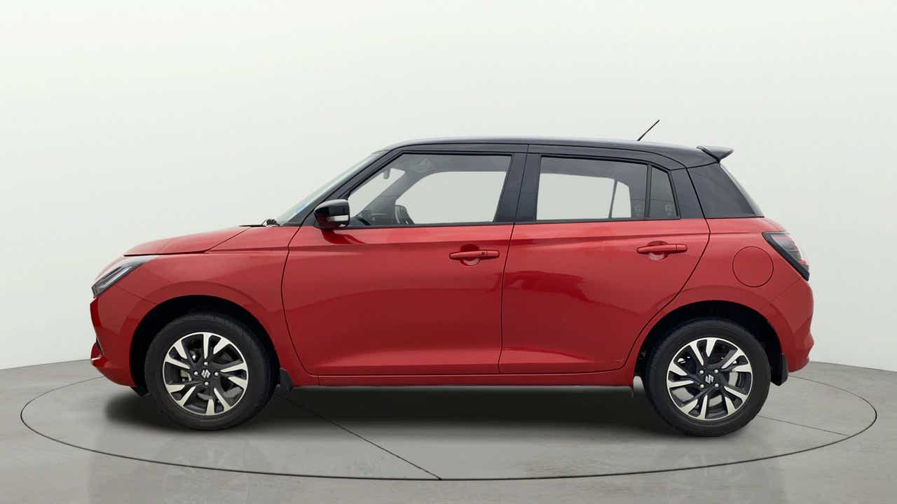 Side view of a Maruti Suzuki Swift