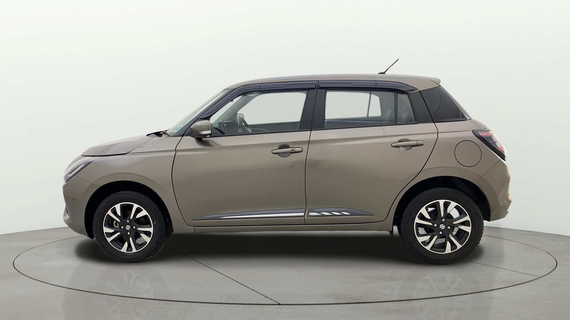 Side view of a Maruti Suzuki Swift