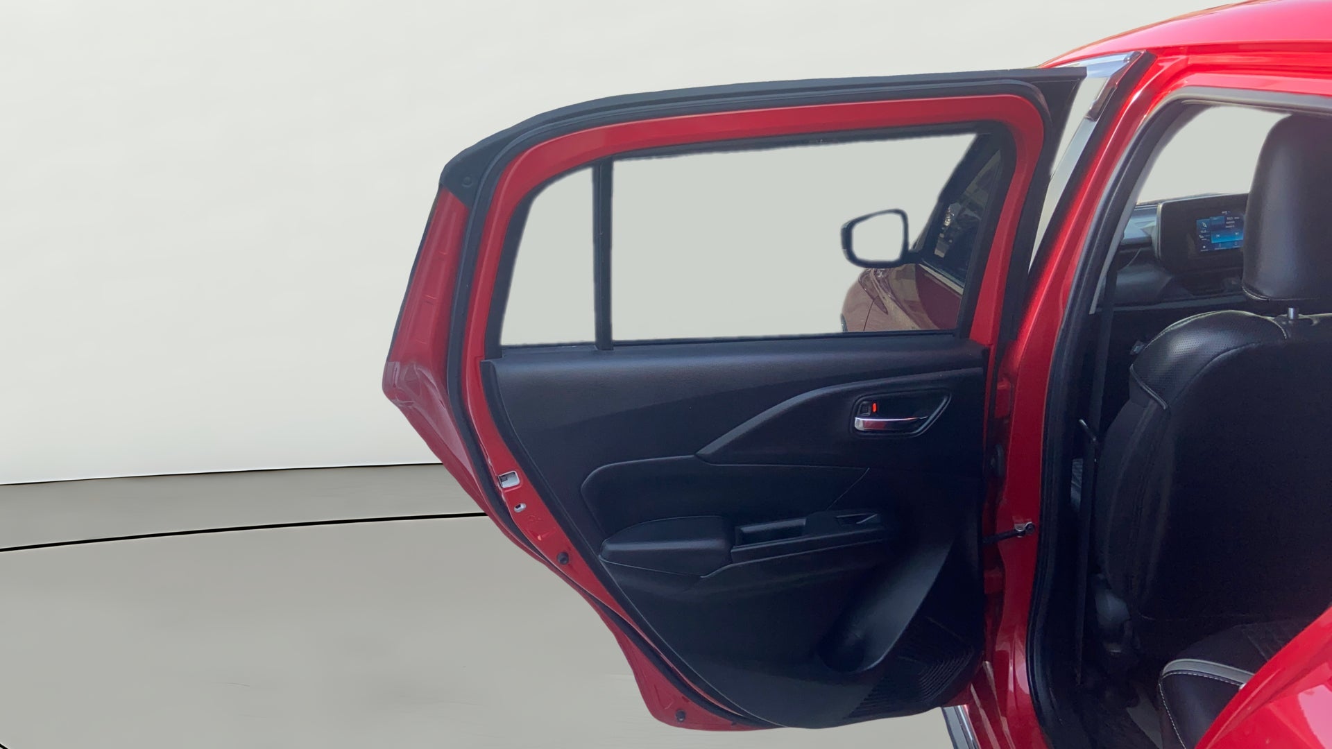 Rear left door of a Maruti Suzuki Swift