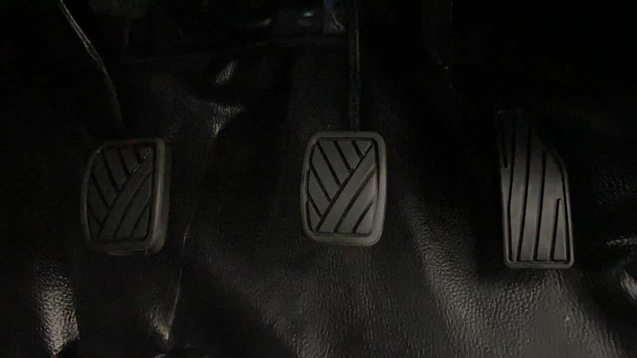 Foot pedals view of a Maruti Suzuki Swift 2021 - 2023