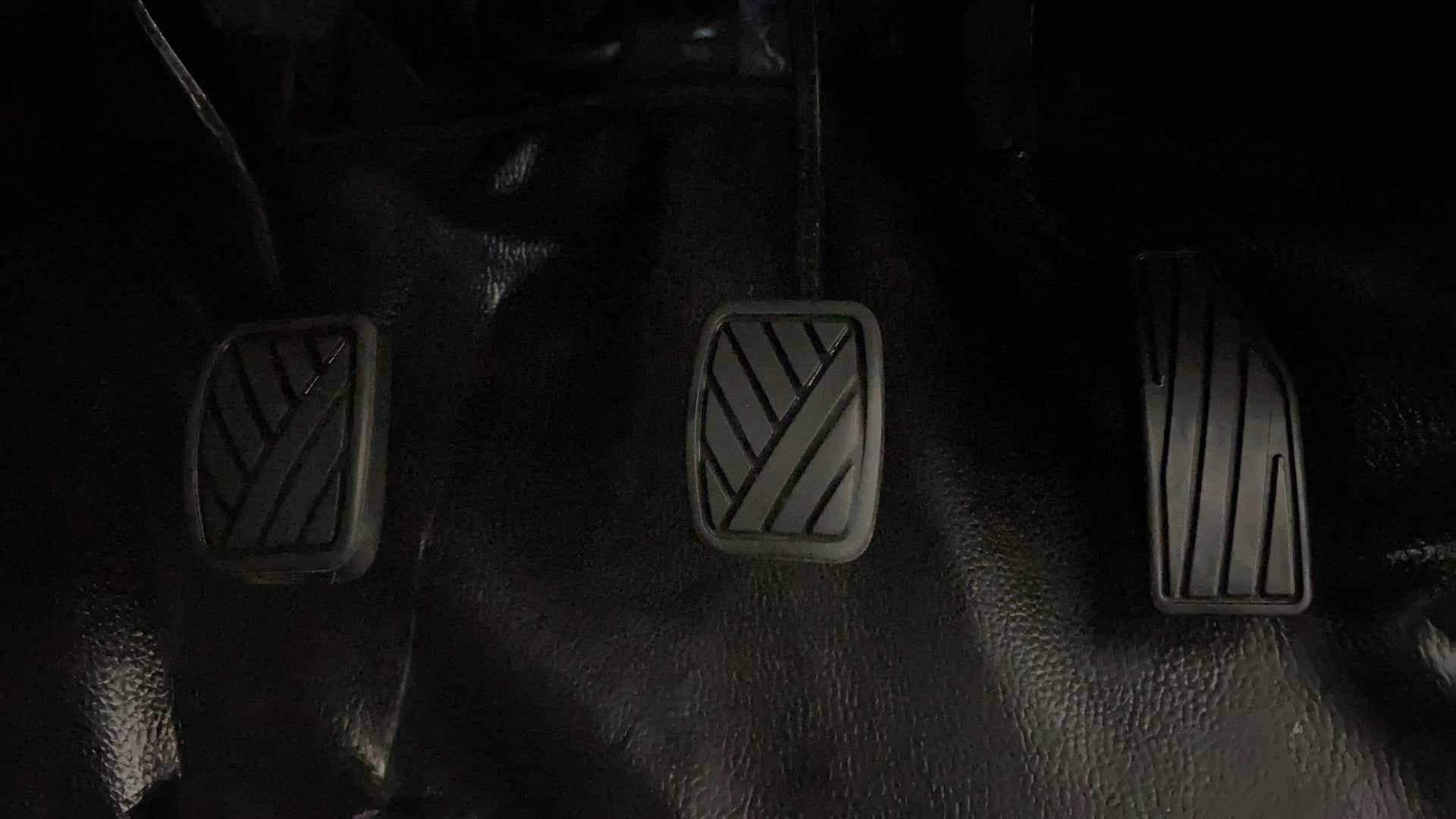 Foot pedals view of a Maruti Suzuki Swift 2021 - 2023