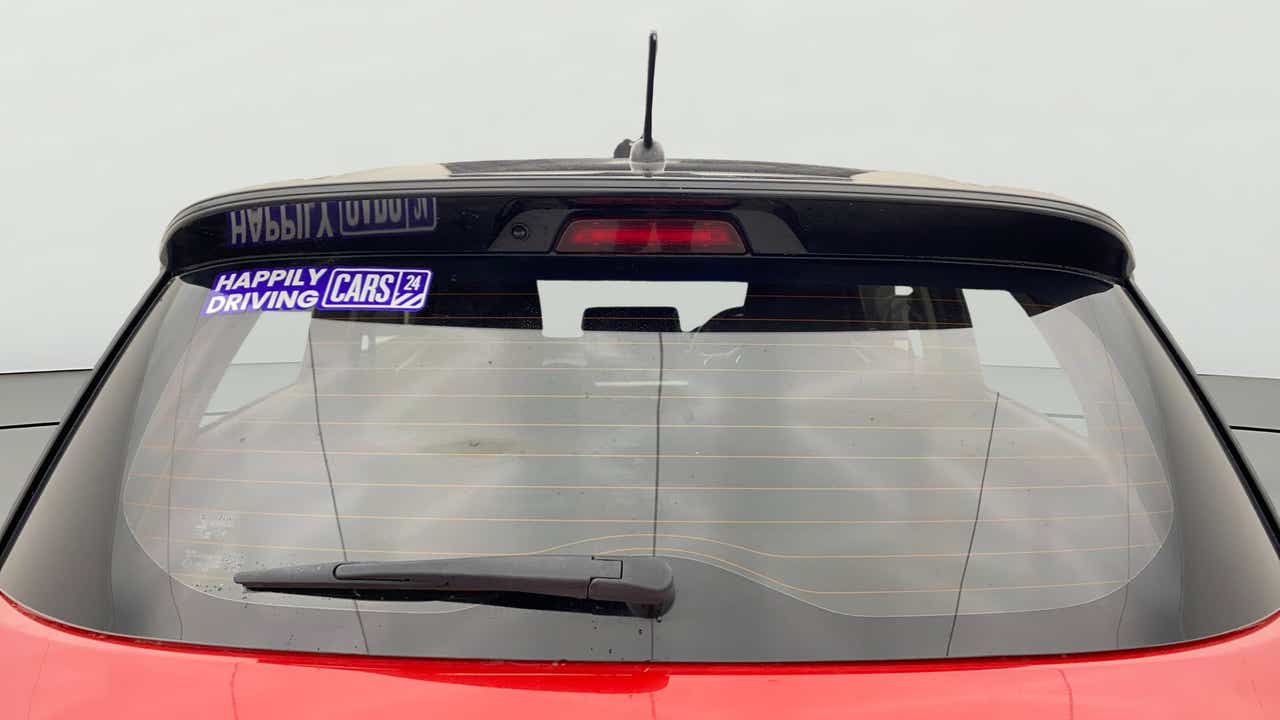 Rear view of a Maruti Suzuki Swift