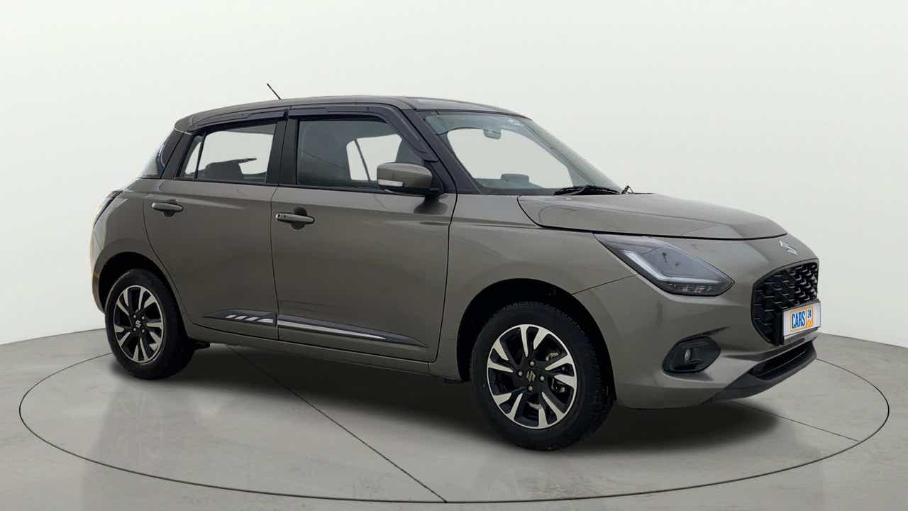 Front three-quarter view of a Maruti Suzuki Swift