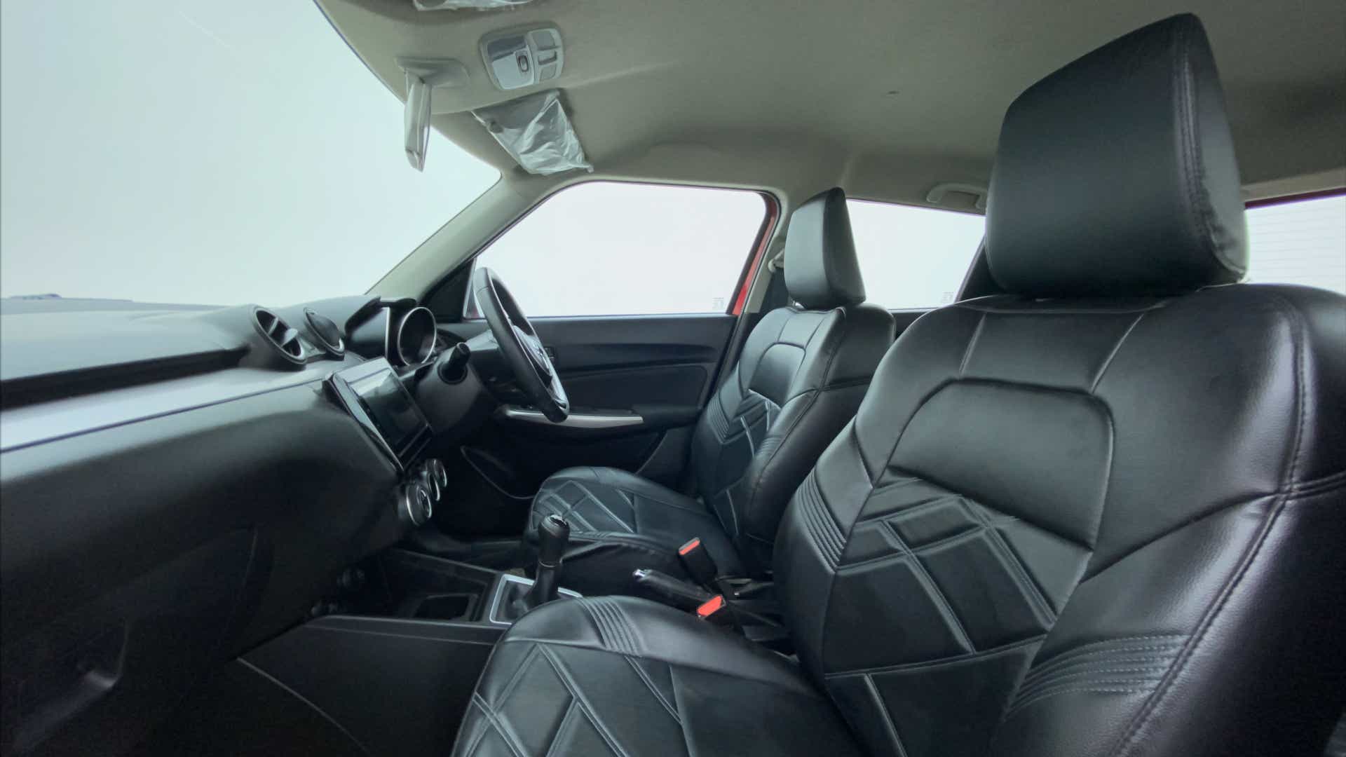 Front interior view of a Maruti Suzuki Swift 2021 - 2023