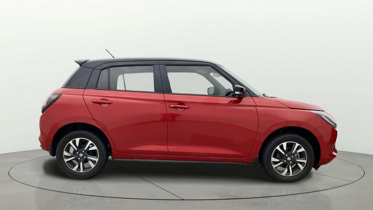 Side view of a Maruti Suzuki Swift