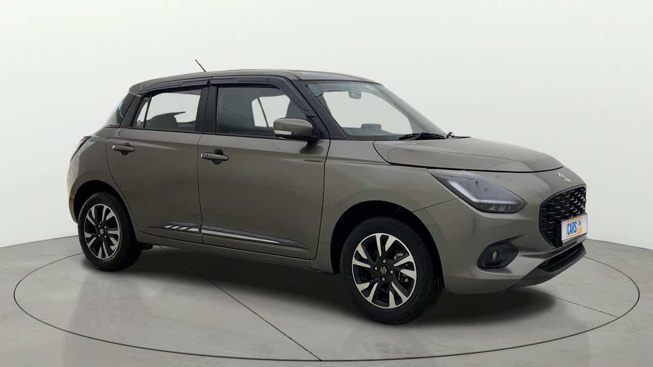 Front three-quarter view of a Maruti Suzuki Swift
