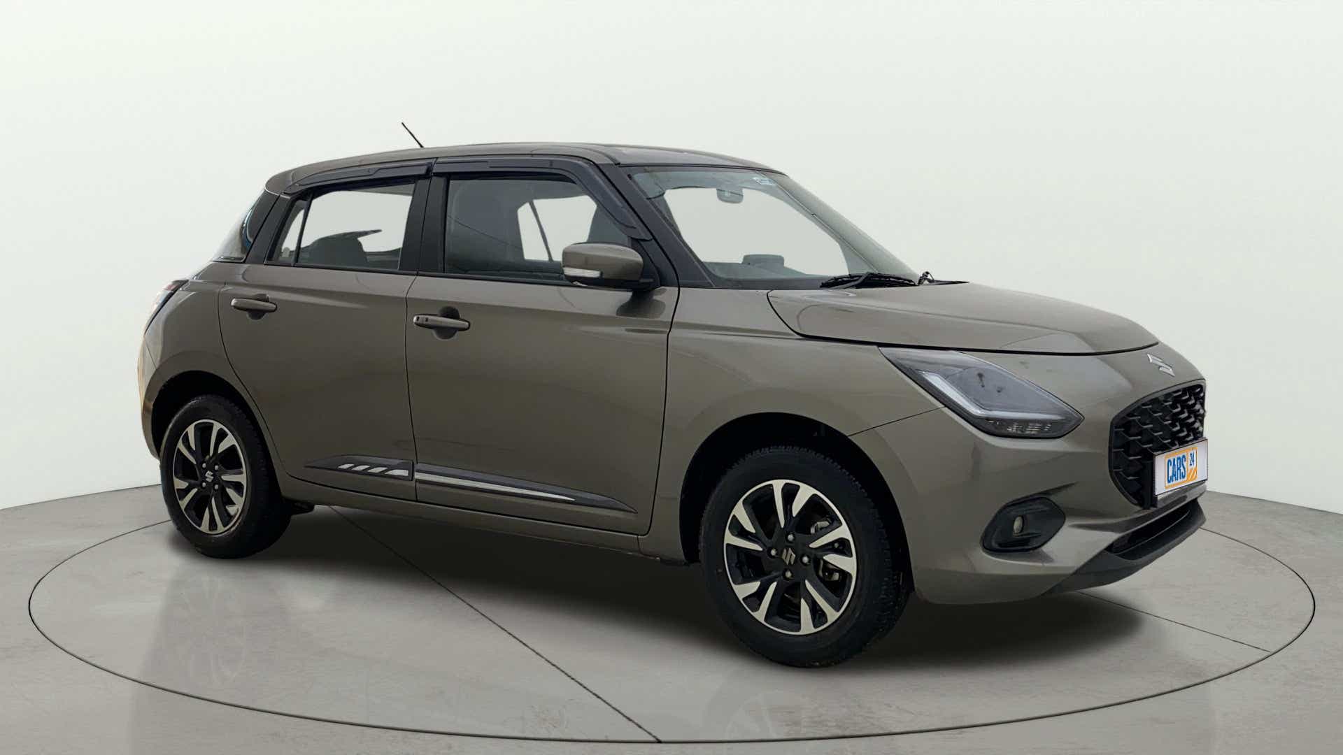 Front three-quarter view of a Maruti Suzuki Swift