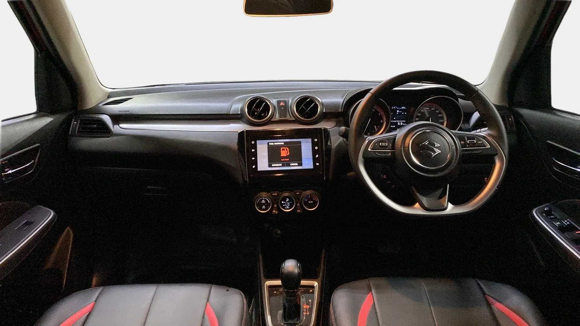 Interior dashboard of a Maruti Suzuki Swift 2021 - 2023