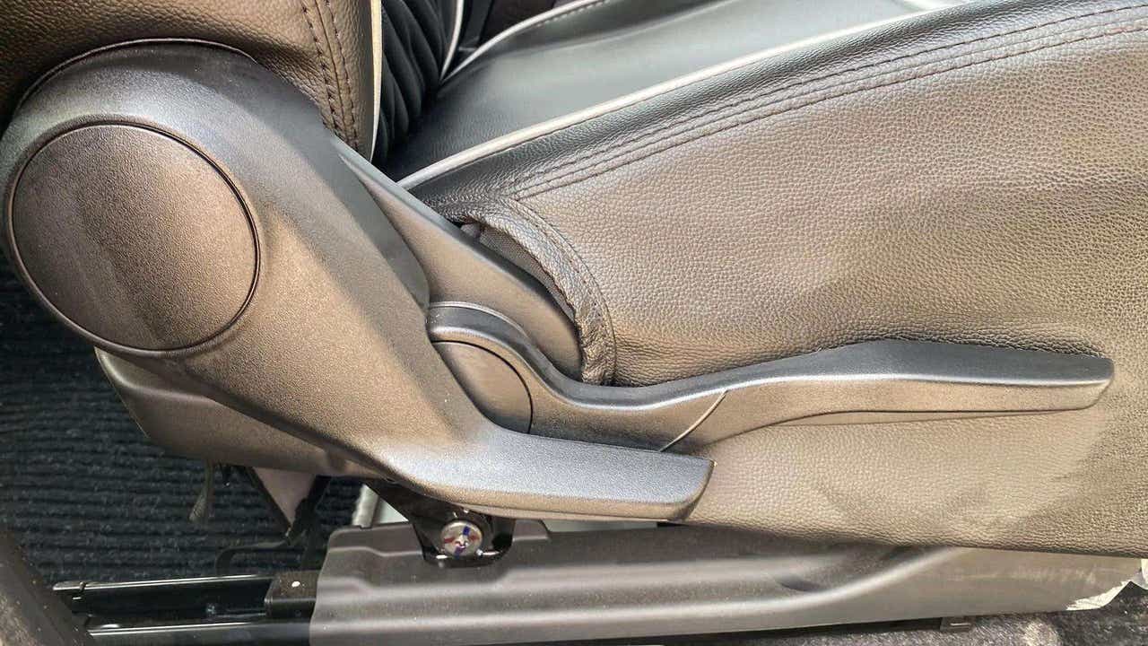 Seat adjustment lever of a Maruti Suzuki Swift