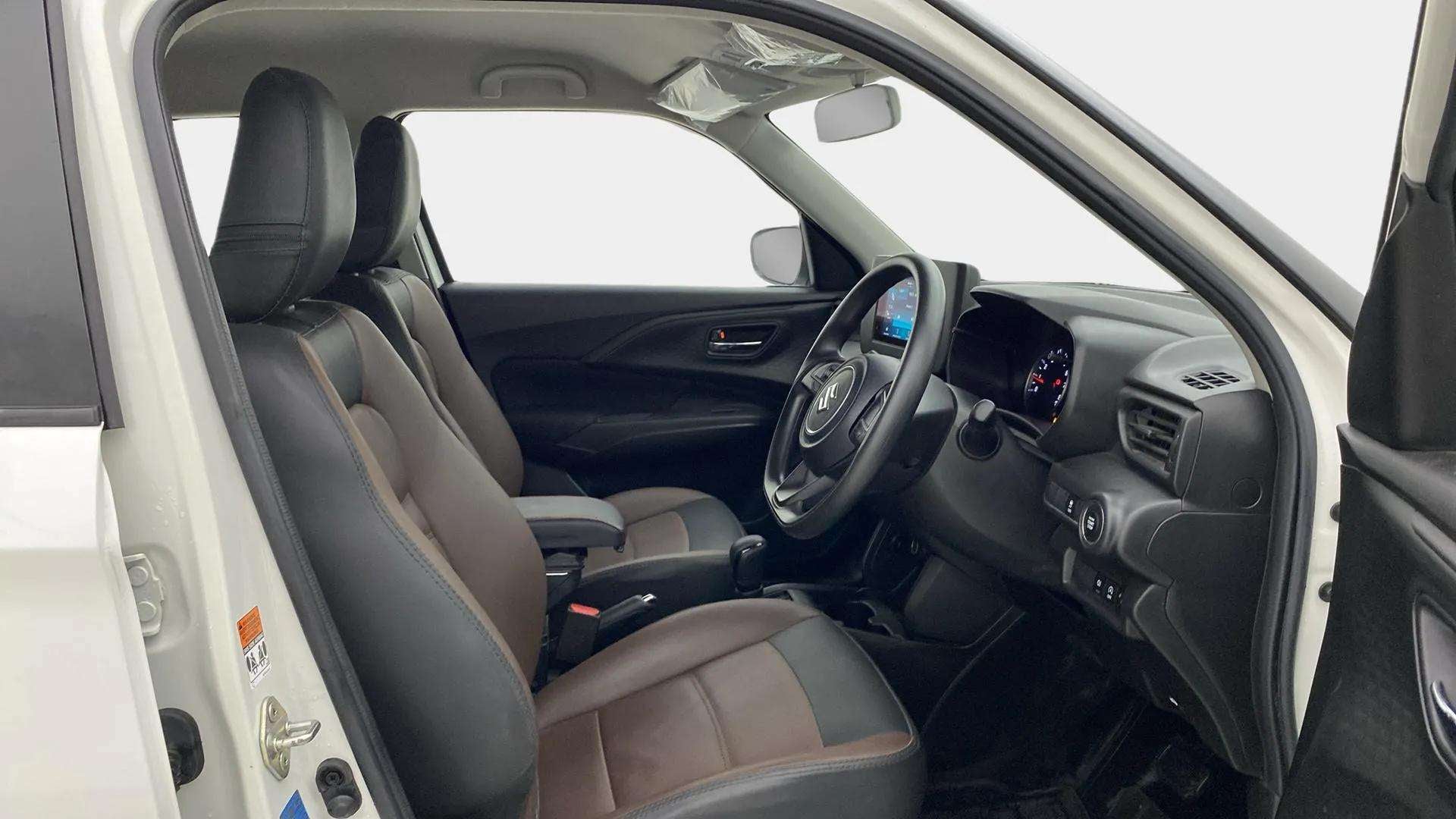 Front interior cabin of a Maruti Suzuki Swift