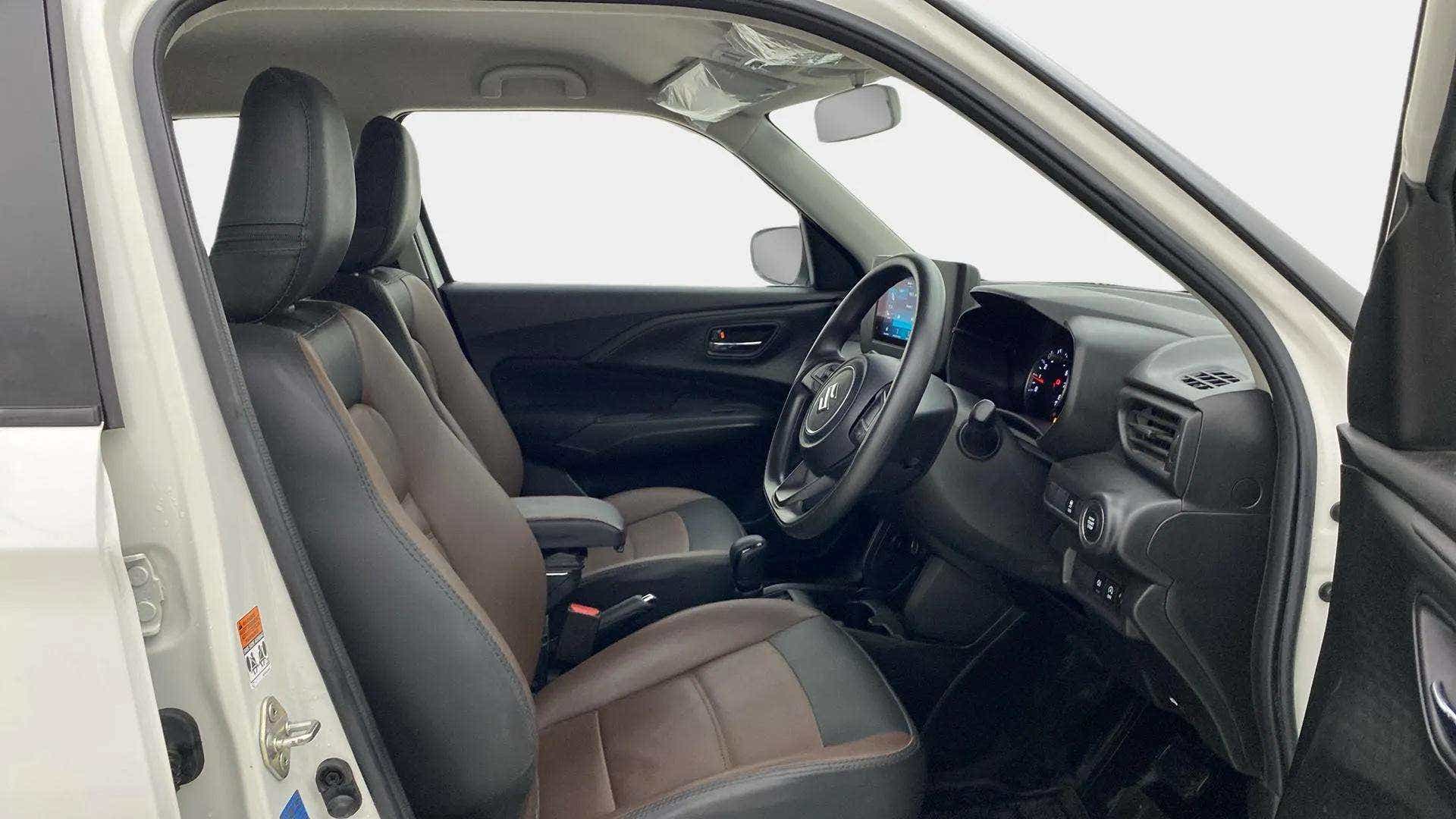 Front interior cabin of a Maruti Suzuki Swift