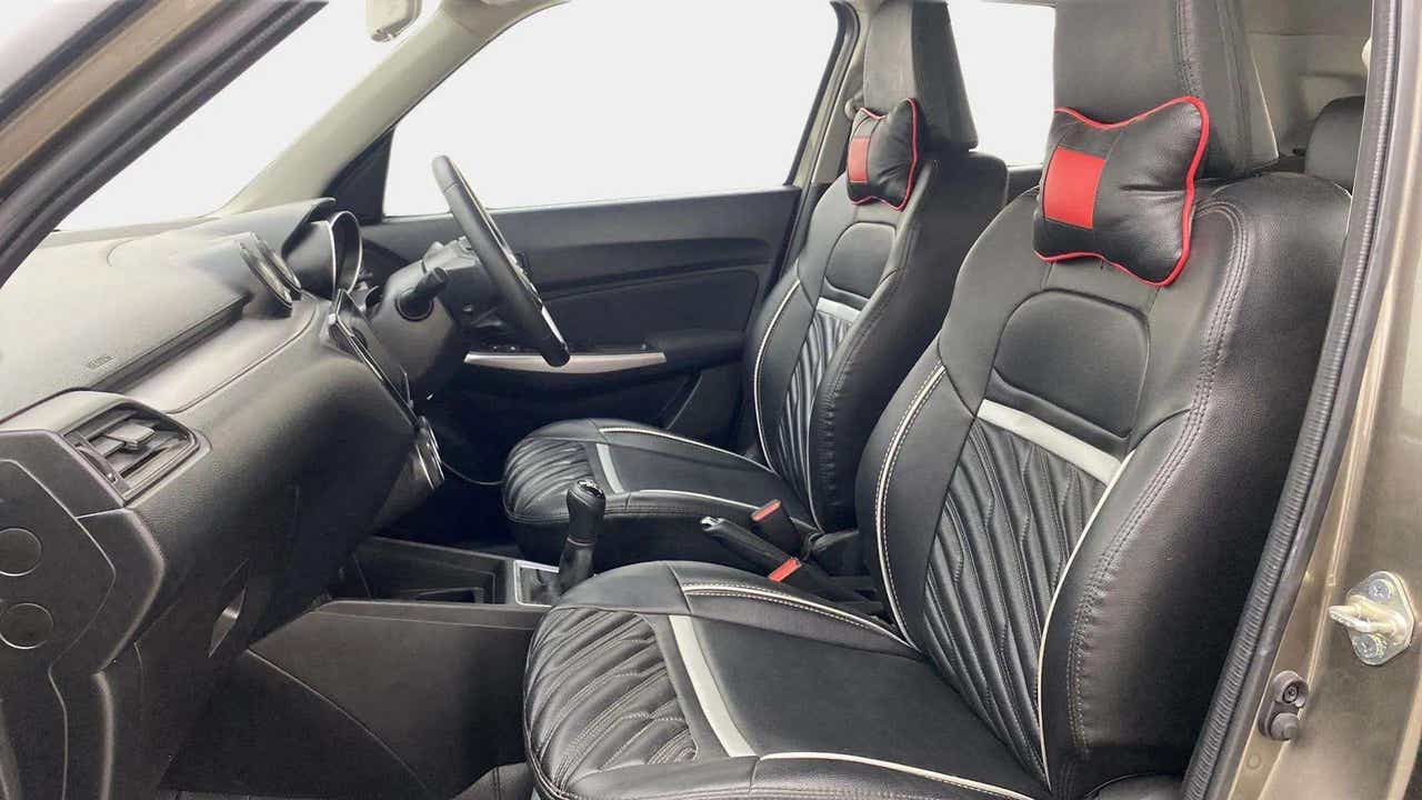 Front interior cabin of a Maruti Suzuki Swift 2021 - 2023