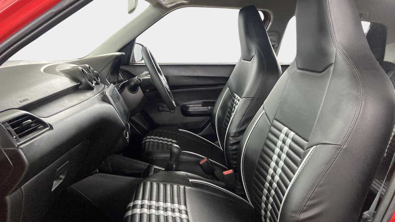 Front interior view of a Maruti Suzuki Swift 2021 - 2023