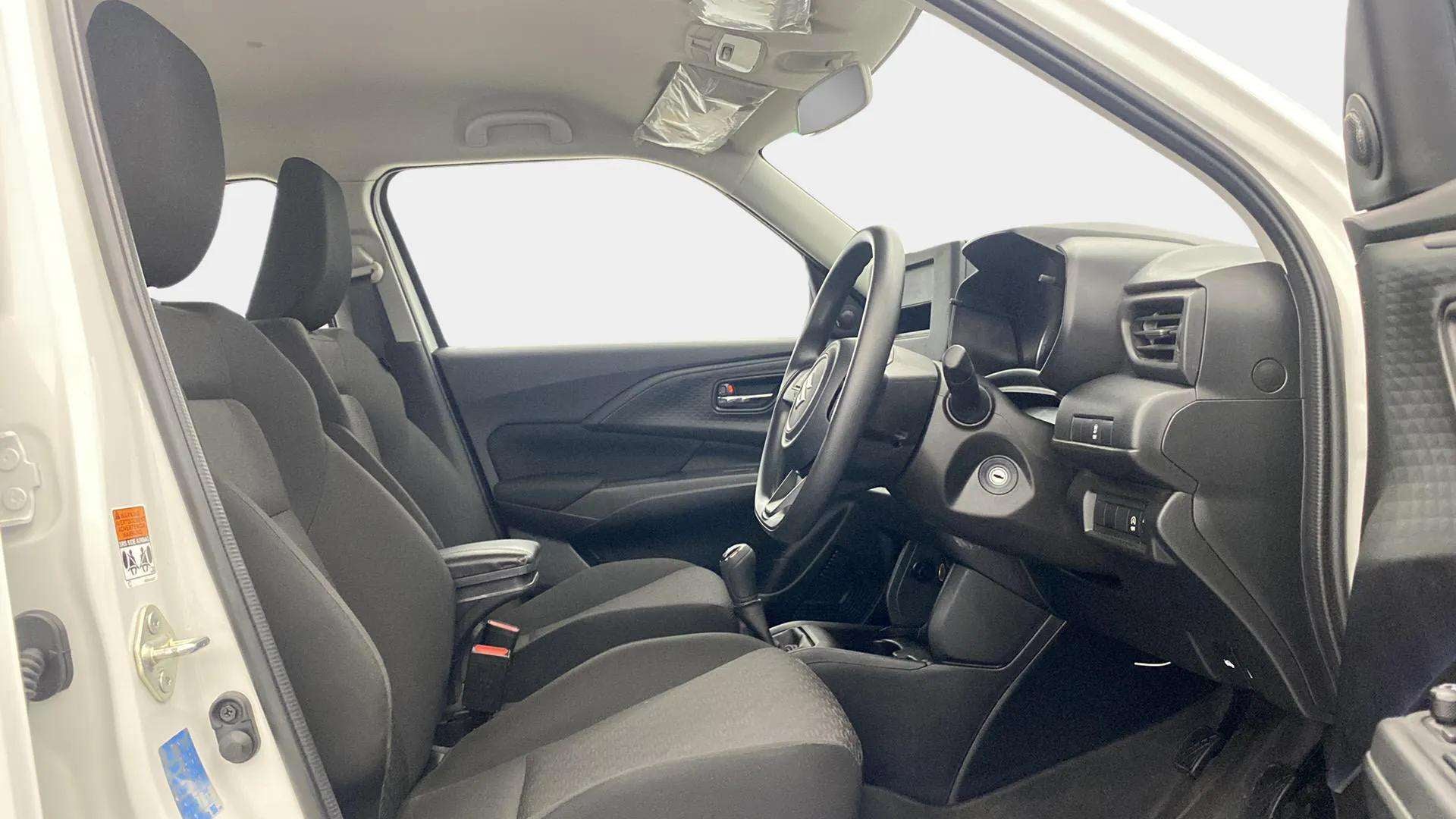 Front interior cabin of a Maruti Suzuki Swift