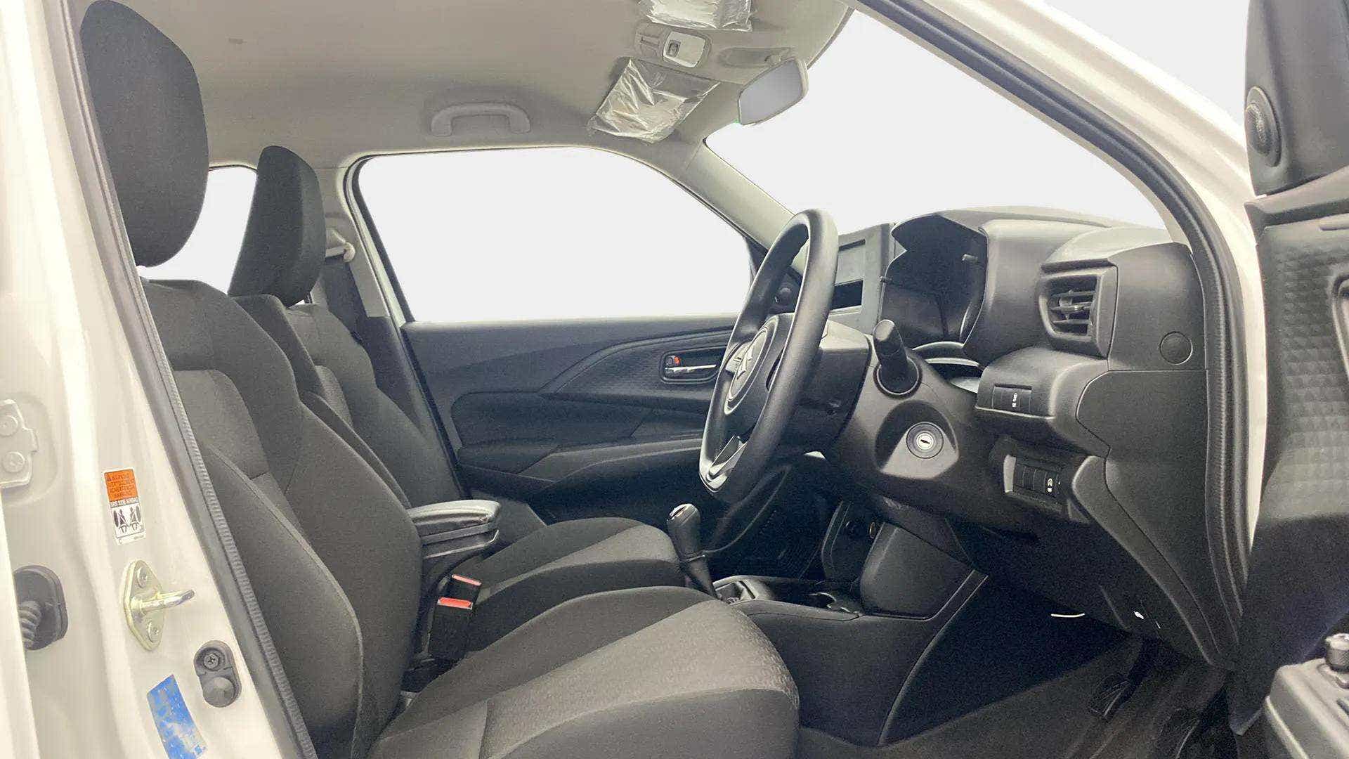 Front interior cabin of a Maruti Suzuki Swift