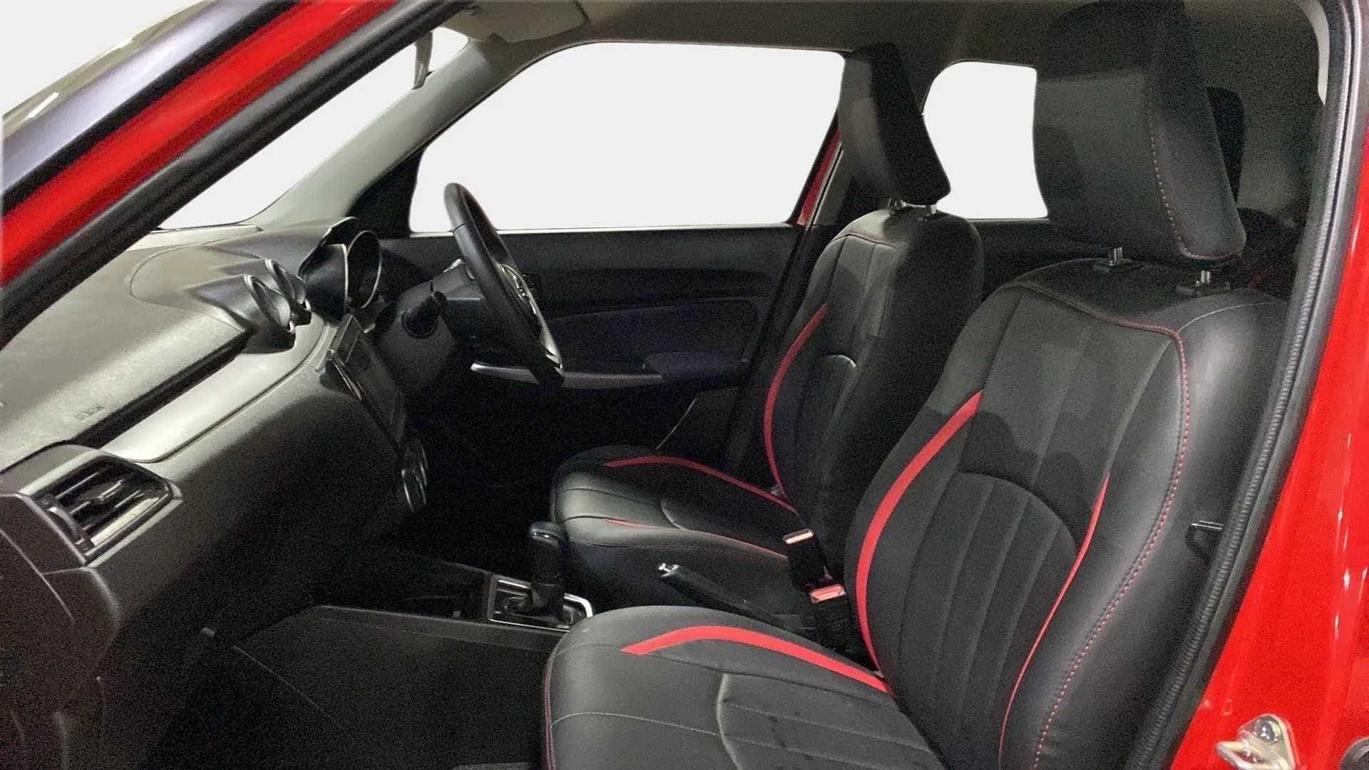 Front interior view of a Maruti Suzuki Swift 2021 - 2023