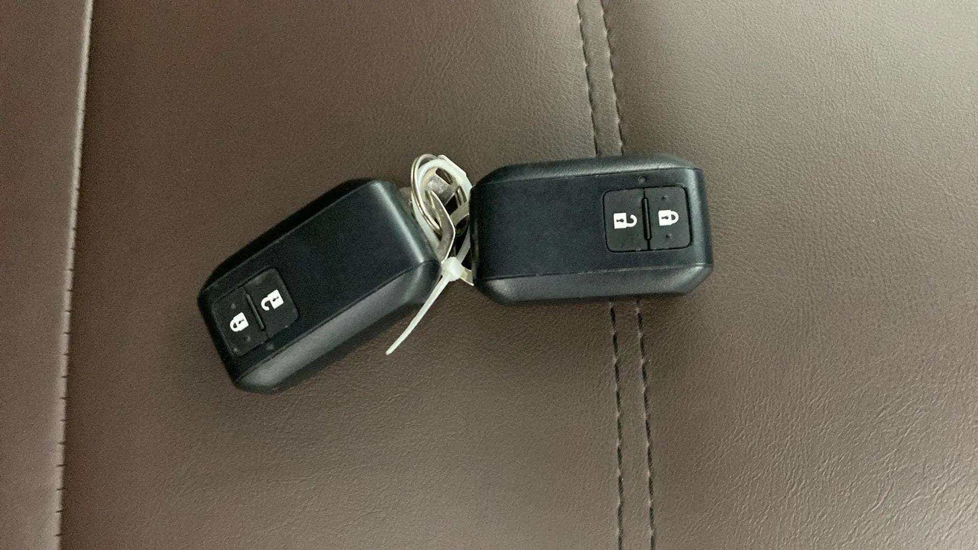 Key fobs of a Maruti Suzuki Swift