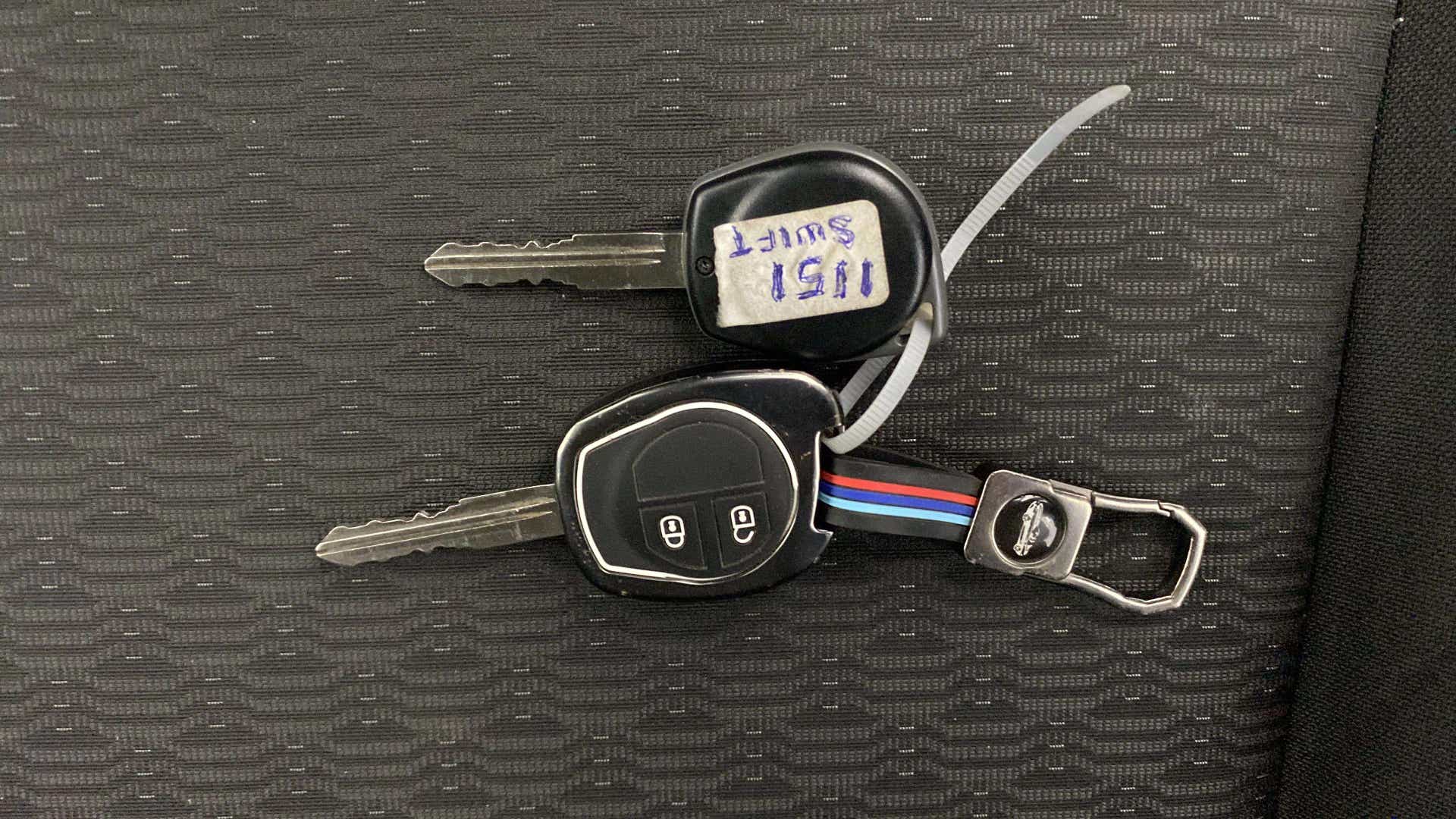 Car key fob of a Maruti Suzuki Swift