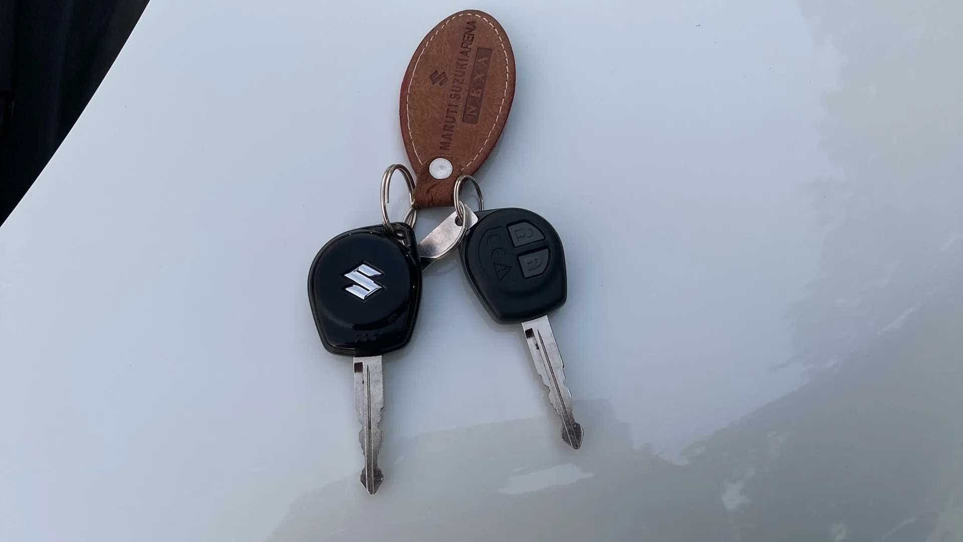 Car key set of a Maruti Suzuki Swift