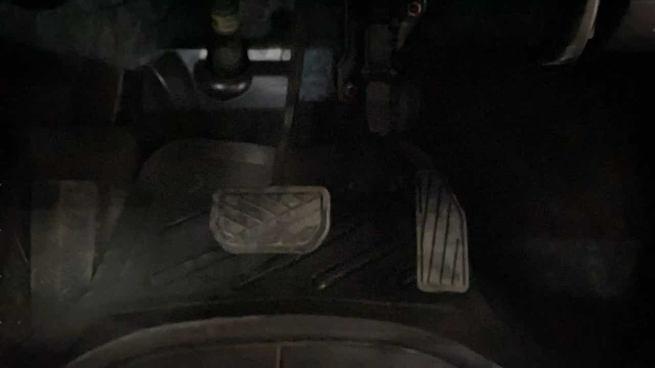 Foot pedals area of a Maruti Suzuki Swift 2021 - 2023