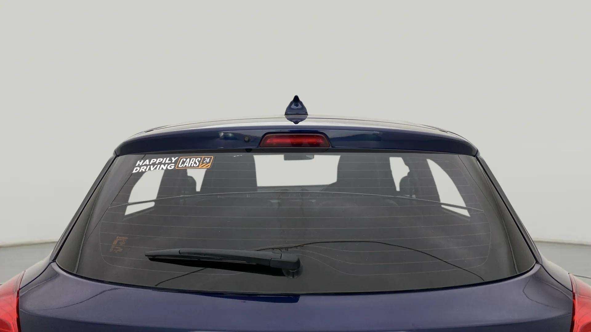 Rear view of a Maruti Suzuki Swift